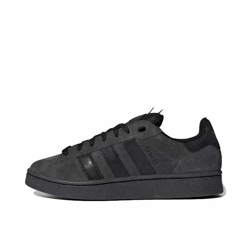 Adidas Campus 00s Carbon Black HQ9072 Classic Low-top Board Shoes Breathable And Casual For Men And Women