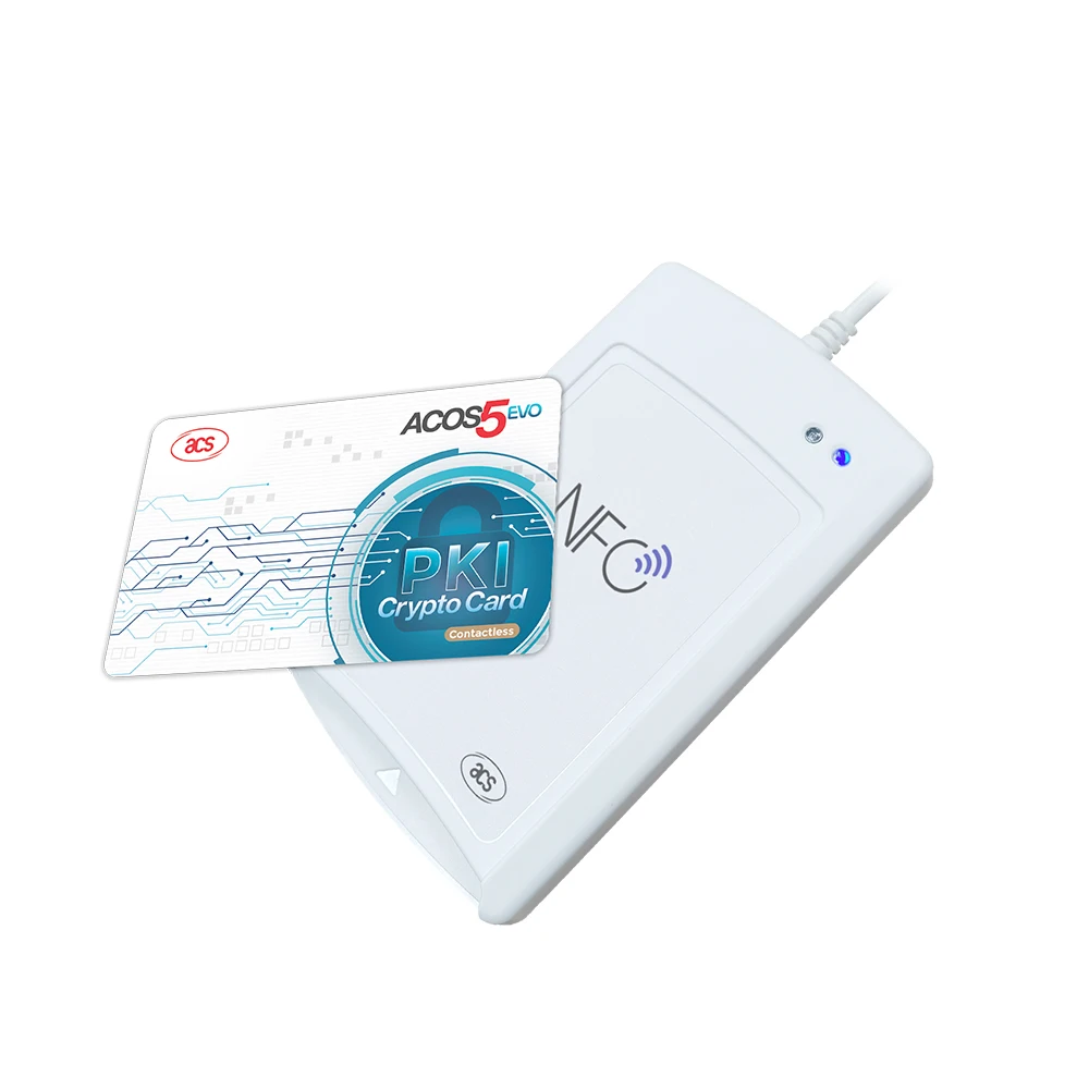 Loyalty Program Felica NFC Tags DualBoost II Dual Card Reader Write ACR1581U-C1