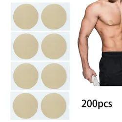 200pcs/set Men Nipple Cover Disposable Invisible Shirts Tights Suit Anti-bulge Nipple Sticker Soft Breathable Waterproof For Men