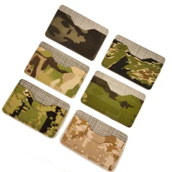 Tactical Outdoor Tegris Board Protective Slot ID Card Pouch Portable Credit Card Pouch Small Clip Pouch