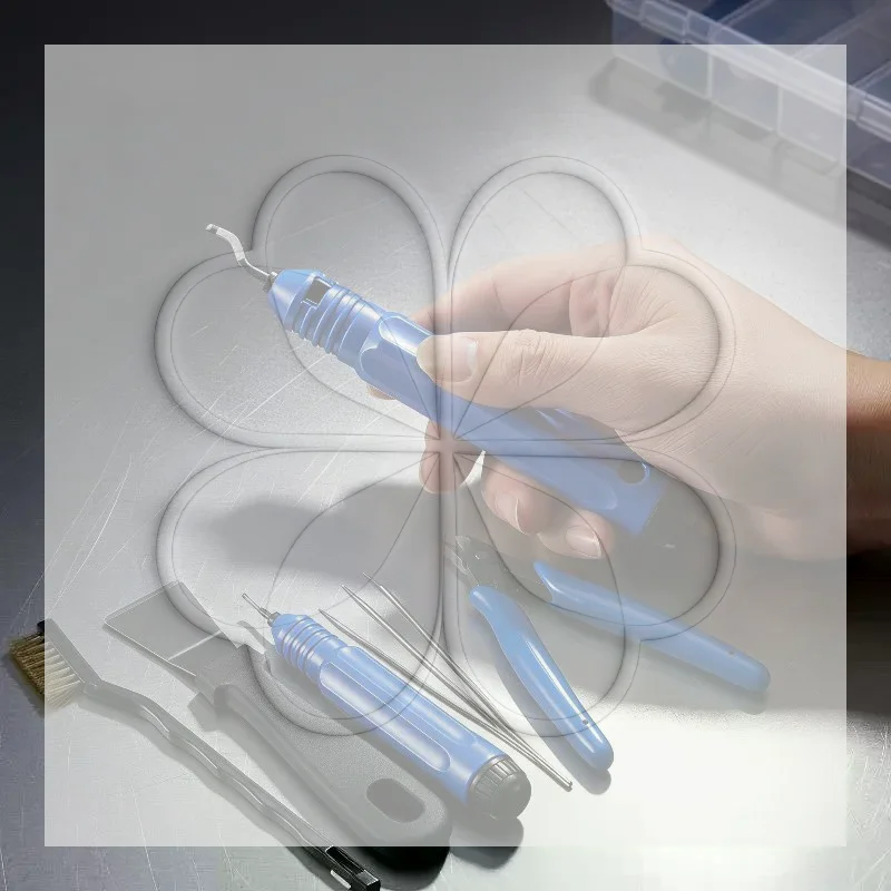 3D Printer Repair & Finishing Tool Kit Heavy Duty Scissors Tweezers Pliers for Industrial 3D Printing Post Work