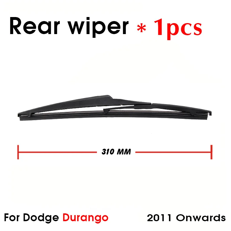 BEMOST Car Rear Windshield Wiper Arm Blades Brushes For Dodge Durango 2011 Onwards Back Windscreen Auto Styling Accessories