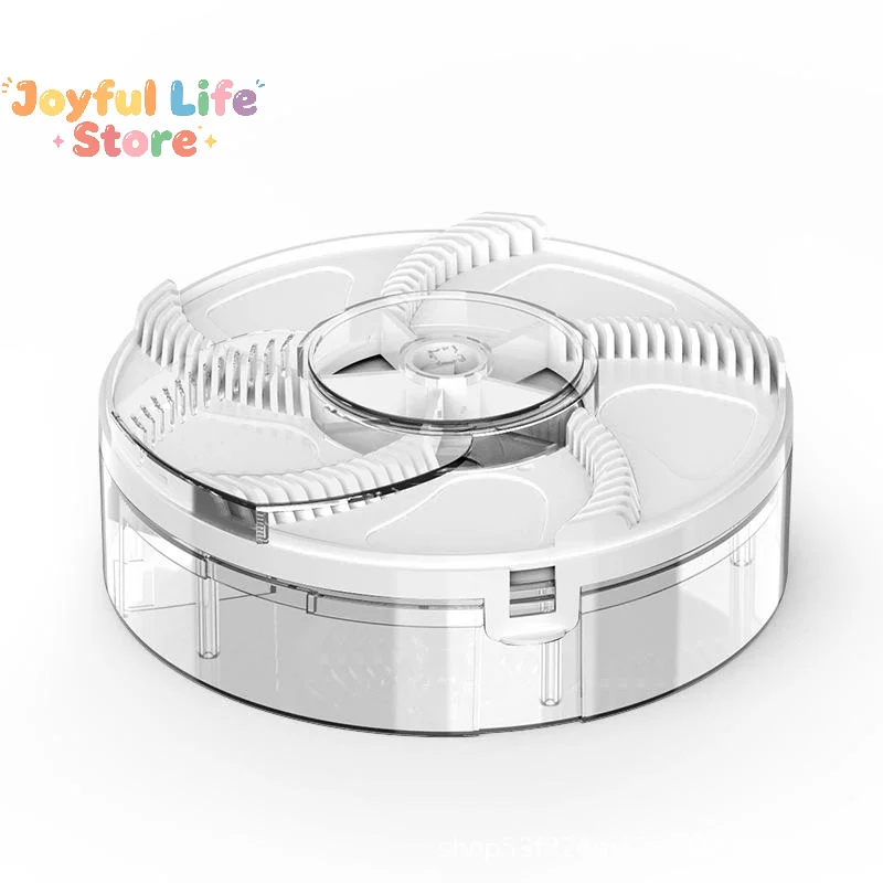 USB Rechargeable Electric Flycatcher Killing Machine Quiet Removable  Pest Catcher Automatic Rotation Electric Flytrap