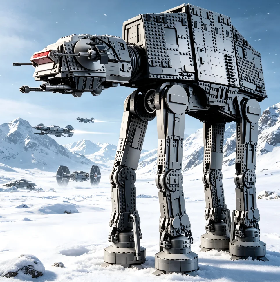

75313 6785PCS Large AT-AT Combat Walking Mecha Solid Structure Christmas Gift Compatible With LEGO Bricks