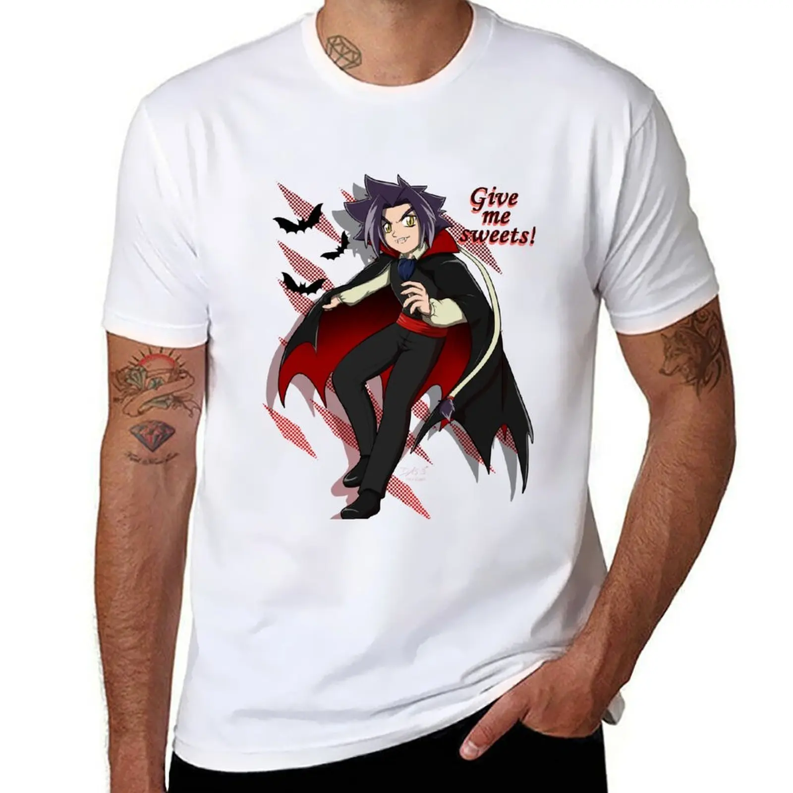 

Vampire Ray T-Shirt Big and Tall Gym T-Shirt