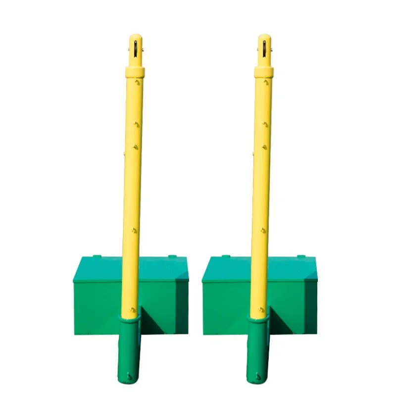 

Multi-function Adjustable Height 1.55m-2.43m Gas Volleyball Badminton Post Badminton Net Stand Pole