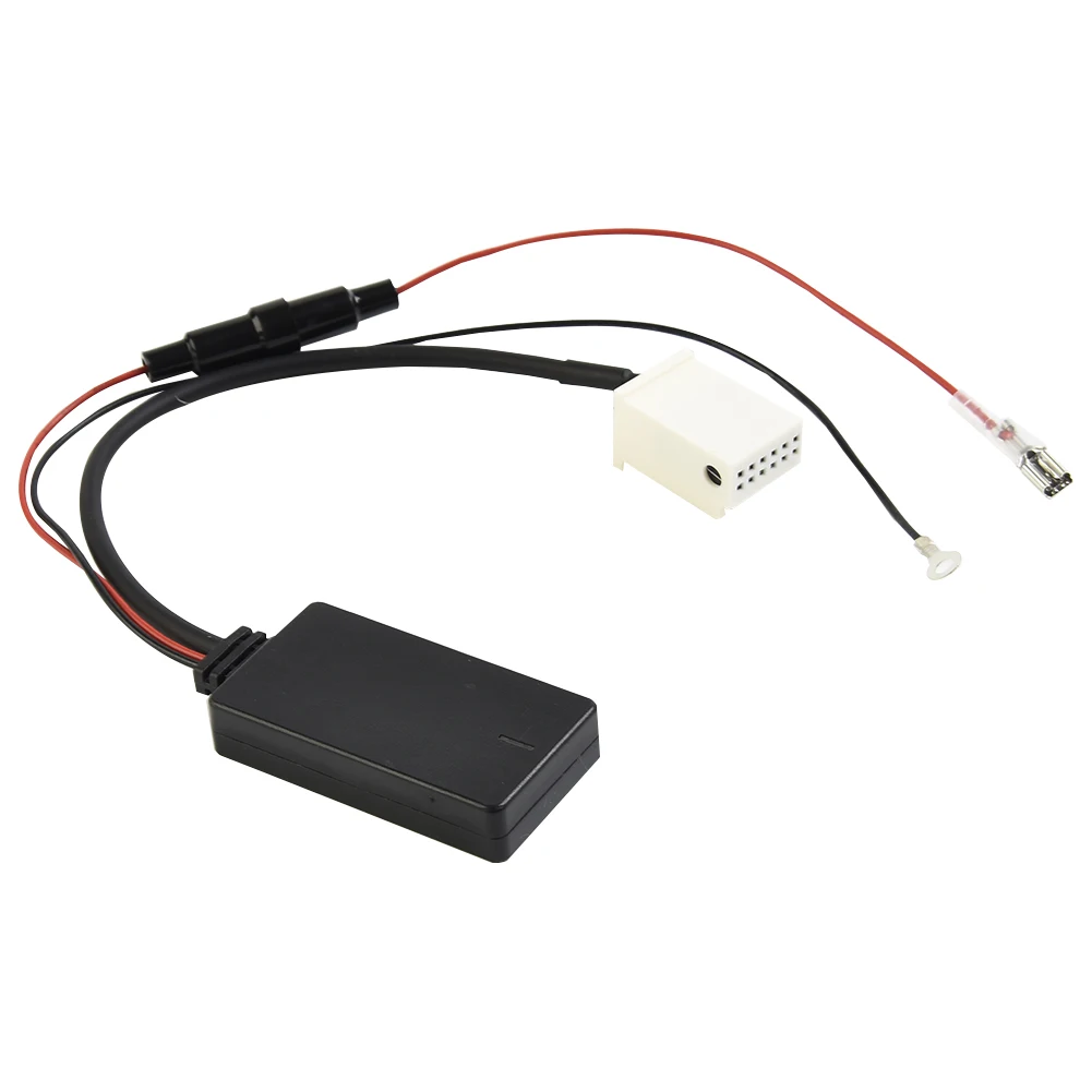 12V AUX Input Adapter Cable for Mercedes-For Cars Including W169 W245 W203 W209 W164 W251 R230 and CL Class Models
