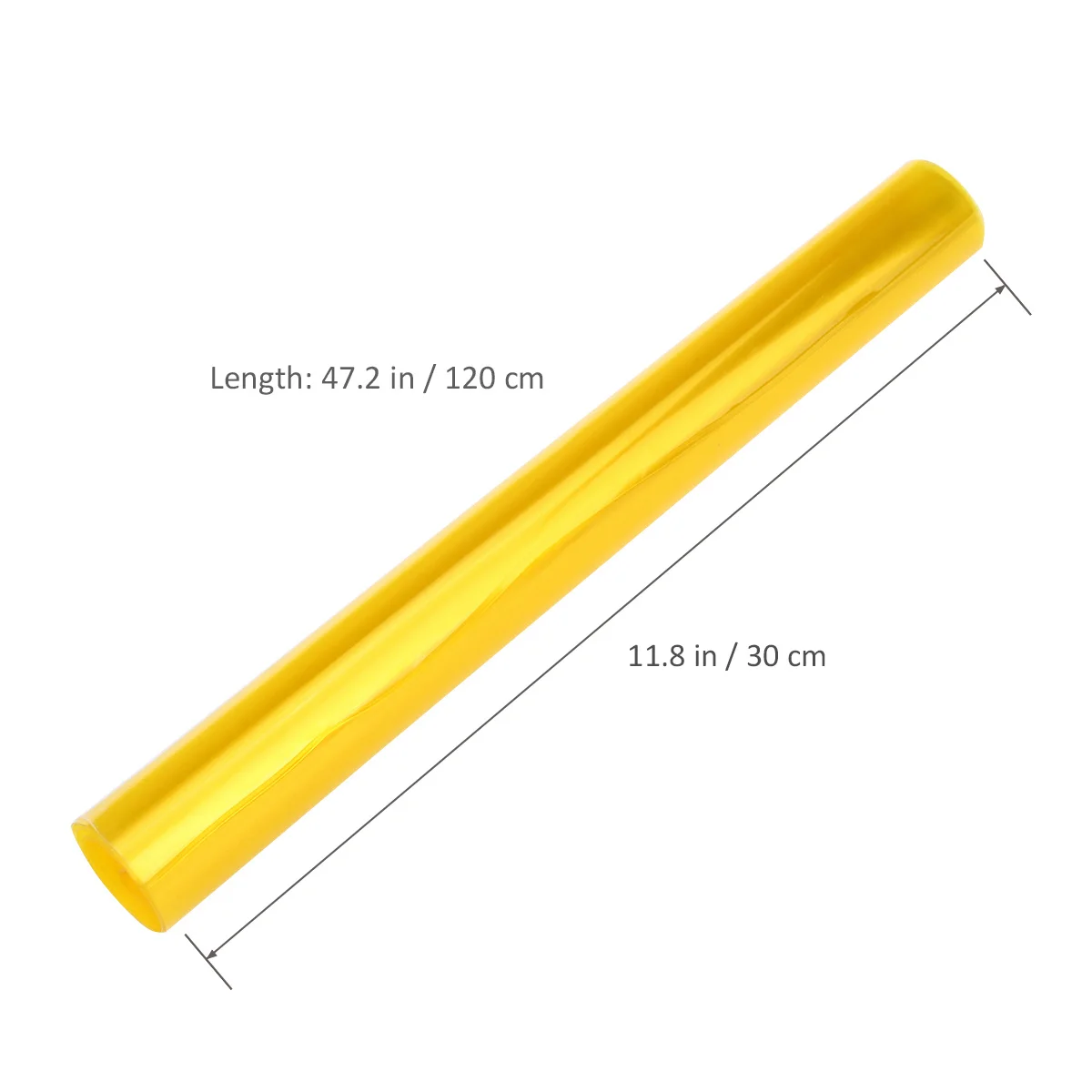 

30x120cm Waterproof Car Headlight Film Yellow Elastic Tint Auto Fog Light Color Changing Protective Sticker Car Fog Light Film