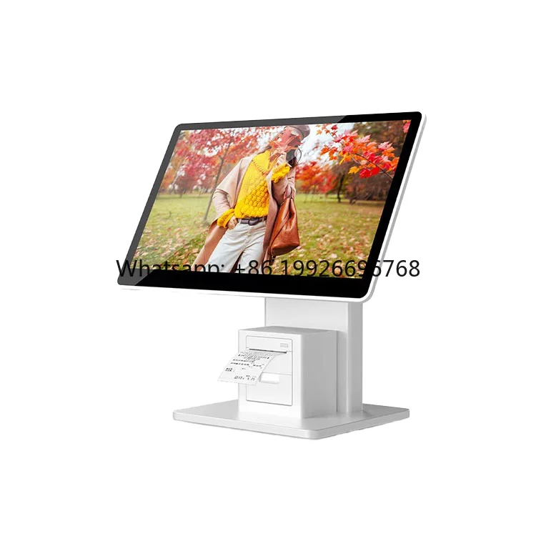 High Resolution 15.6 Inch All-in-One POS Terminal with Code Scanning Android Operating System for PDAs