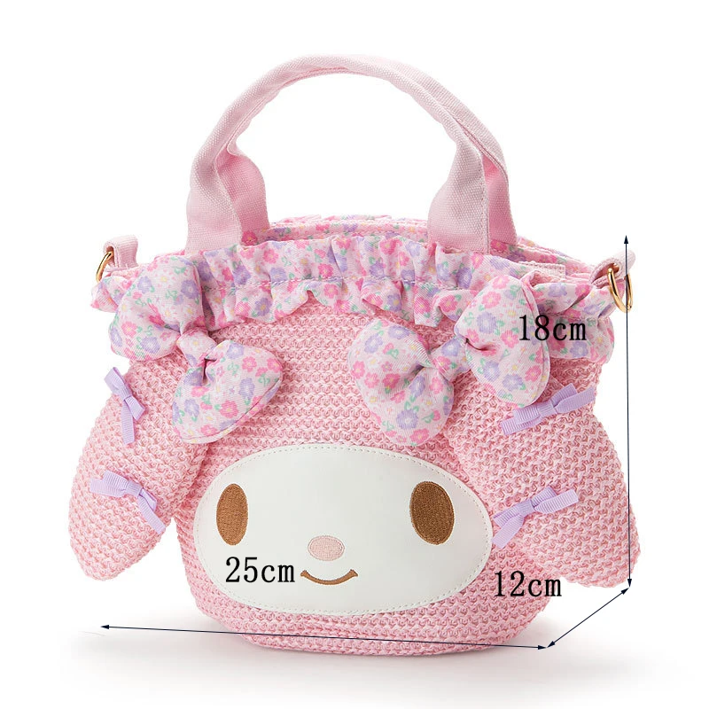 Hello Kitty Purses and Handbags Cinnamon Dog Kuromi My Melody Cartoon Messenger Bag Shoulder Bags for Women Fashionable Purses