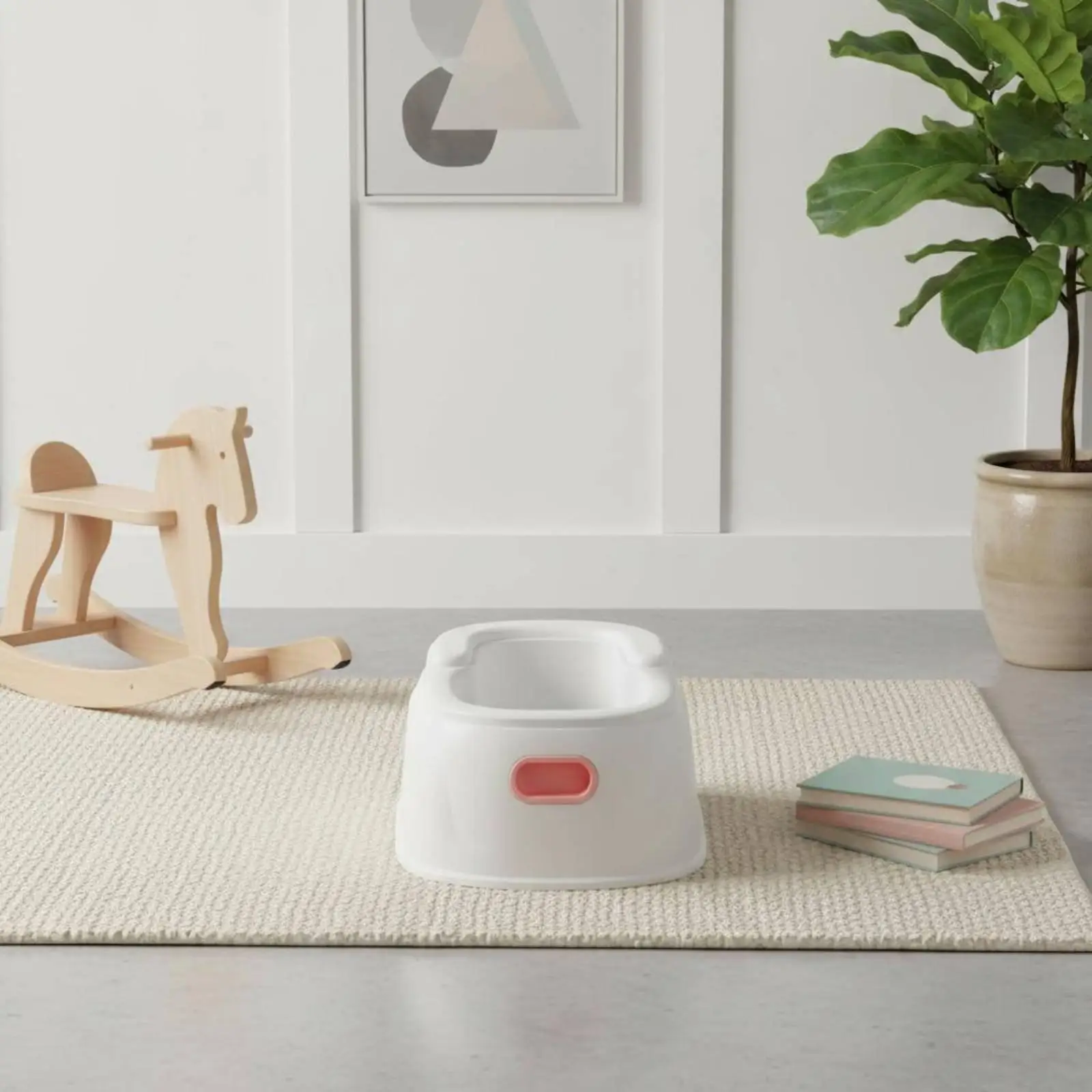 Butt Wash Basin No Squat Design Child Butt Wash Seat Easy to Sit Infant Washing Seat for Young Children, Infants, Washroom,
