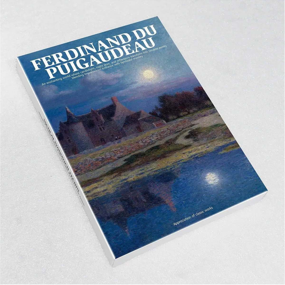 30PCS Ferdinand du Puigau Oil Painting Postcards Set - French Impressionist Artwork Greeting Cards Stationery Gift
