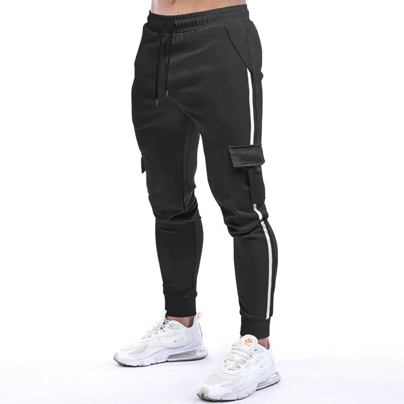 Autumn Joggers Pants Men Running Skinny Cotton Sweatpants Trackpants Gym Fitness Training Sport Trousers Male Sportswear Bottoms