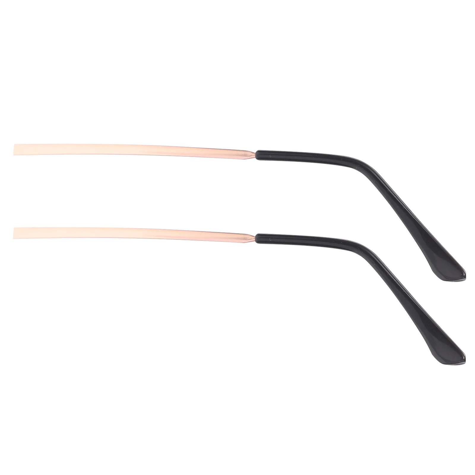 

1Pair Metal Replacement Glasses Temple Wear Resistant Lightweight Comfortable Easy Install Universal Eyeglasses