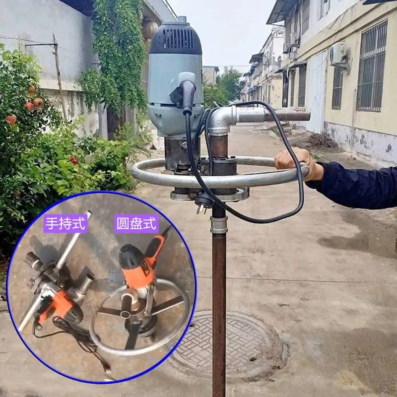 Portable complete set of equipment, civil drilling machine, high-power electric drilling rig project
