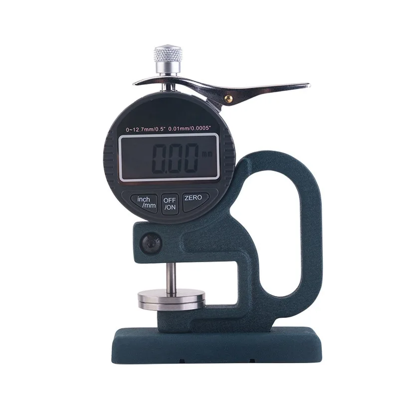 Digital sponge thickness gauge diameter 30mm desktop large plate stainless steel large probe