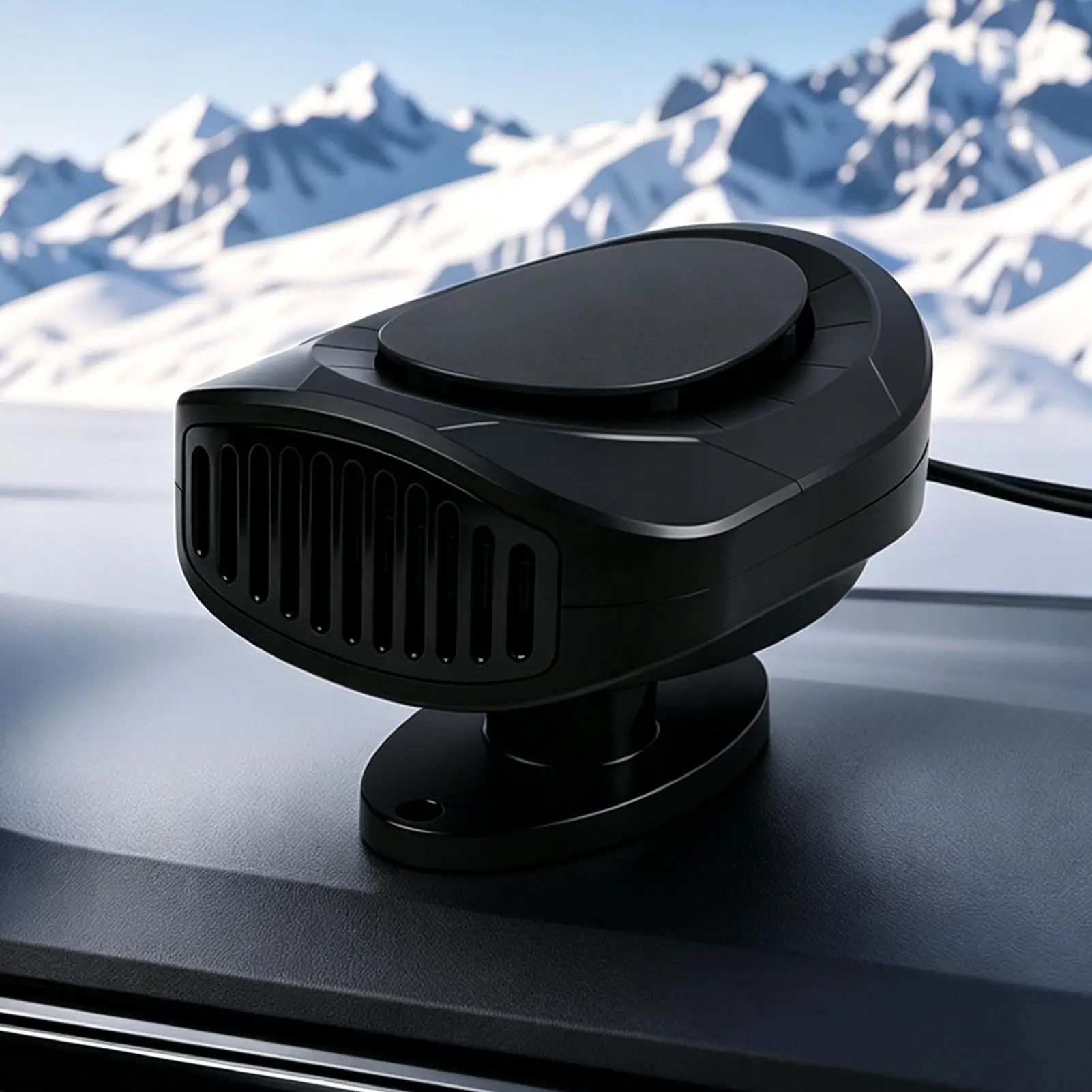 12V Car Heater 12V Fast Heating Automobile Heater Defroster Car Window Demister For Drivers Campers Travelers Tailgating Trucks