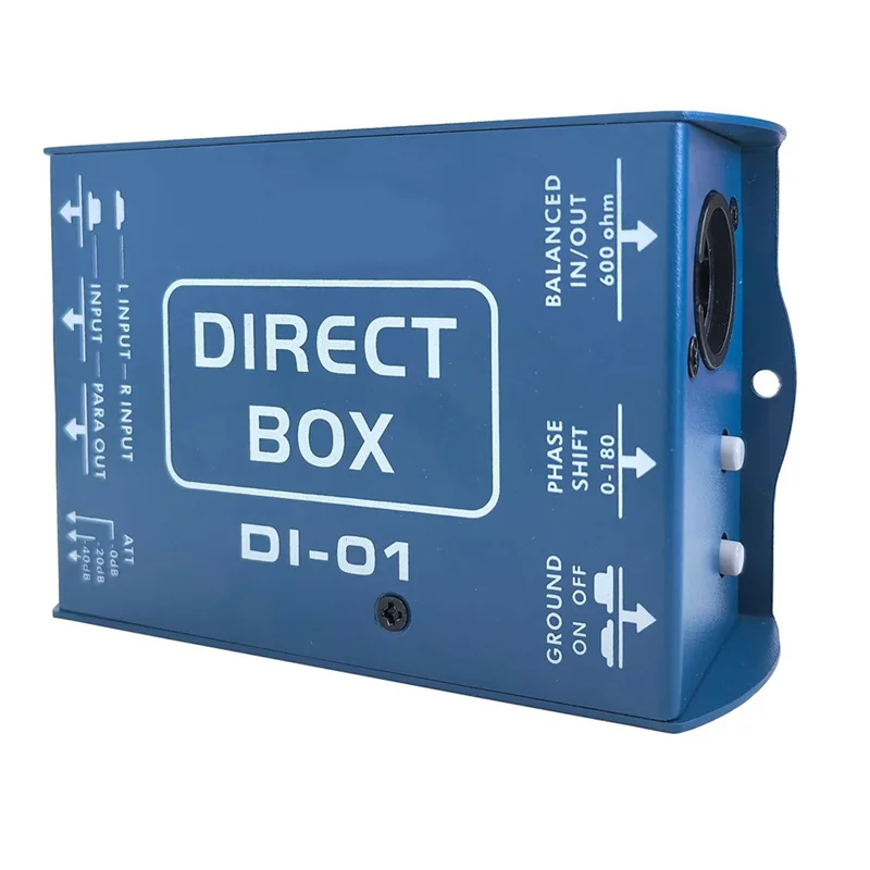 

XFDZ-Audio Converter Unbalanced Signal Converter DI Effects Passive DI Box Direct Injection