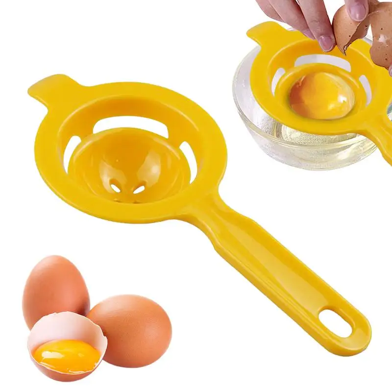 

Egg Separator White and Yolk Filter Food Grade Divider Easy Yolk and White Filter Kitchen Baking Separator for Home Cooking