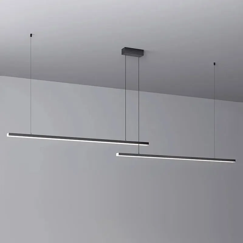 Lampu gantung Led, Modern, untuk ruang makan, rumah, minimalis