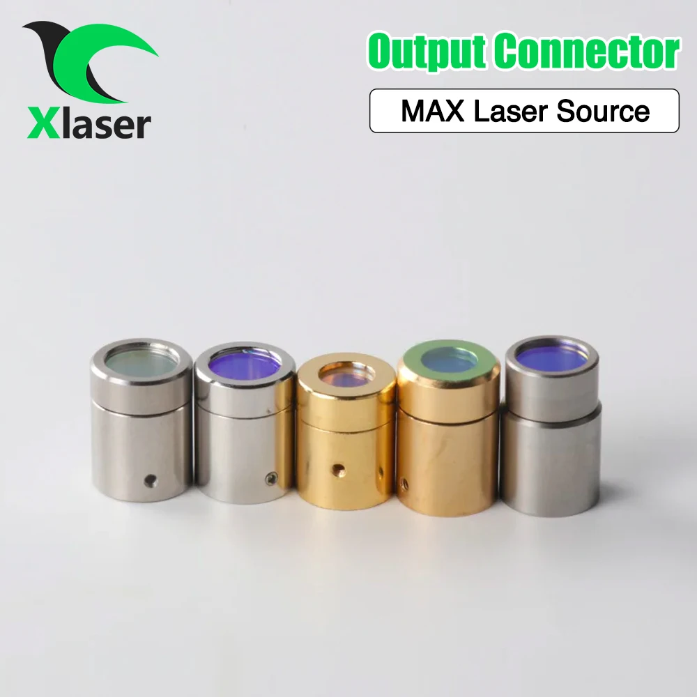 XLaser MAX Output Protective Connector Lens Group with Lens Protective Cap for MAX Raycus QBH Fiber Cutting Machine Laser Source