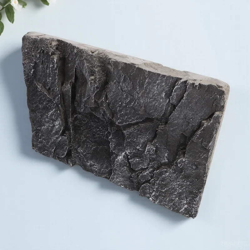 

3D Decorative Board Reptile Terrarium Fish Aquarium Lightweight Durable Realistic Texture Snake Turtle Decoration