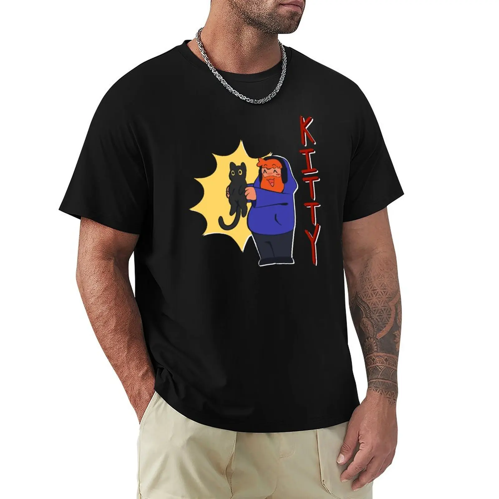 

Caseoh KITTY T-Shirt Clothing vintage anime shirt anime clothes heavy weight t shirts for men