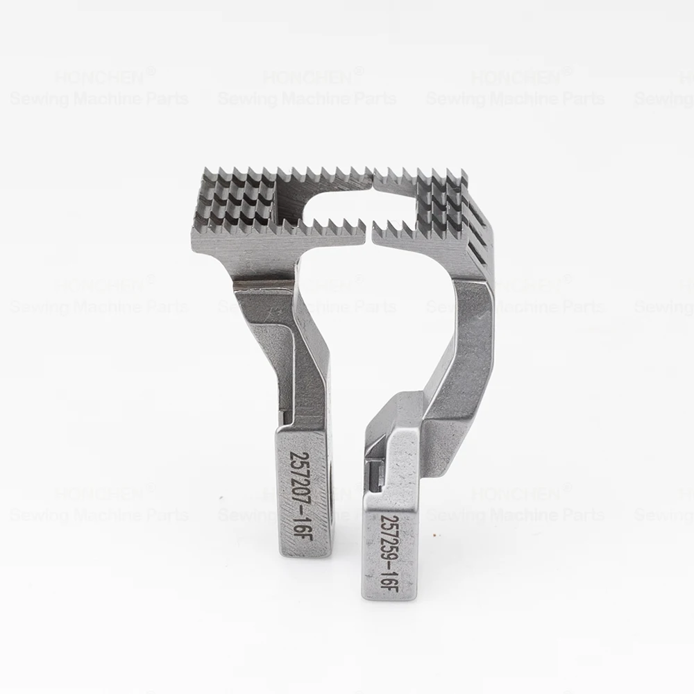 PEGASUS W664-01 CB  2-3-Needle InterLock Machine Gauge Set Throat Plate 257018B56  Feed Dog Needle Clamp Presser Foot257461-56 view 6