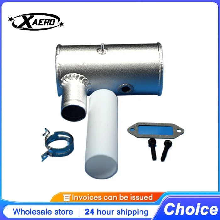 

WALBRO Single-Bolt Exhaust Pipe for DLE170 2-Stroke RC Airplane Engine - High Performance Muffler Kit