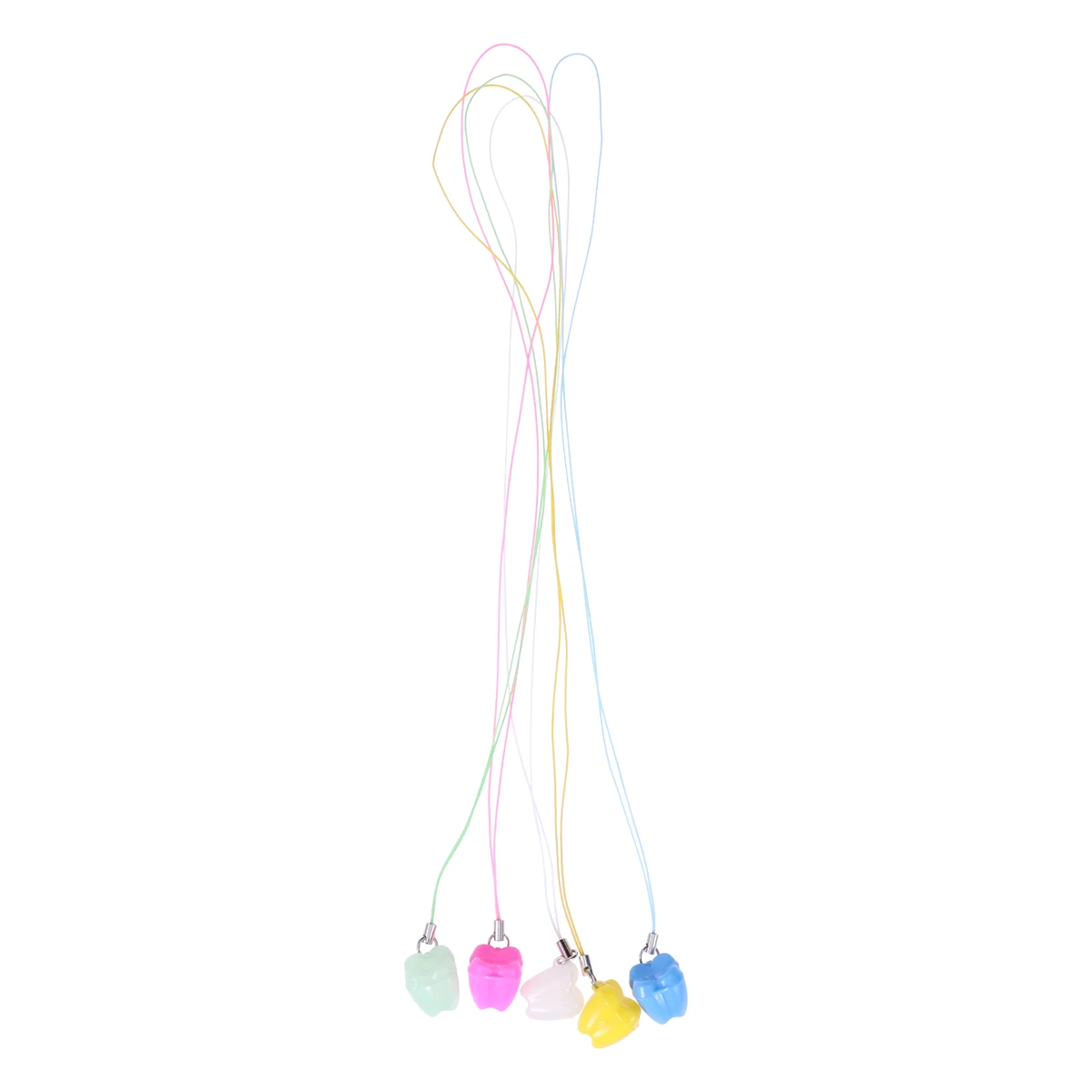 5pcs 치아 보관 상자 부드러운 가장자리 안전 크리스마스 새해 생일 선물 프리미엄 소재 내구성 실용 우유 치아