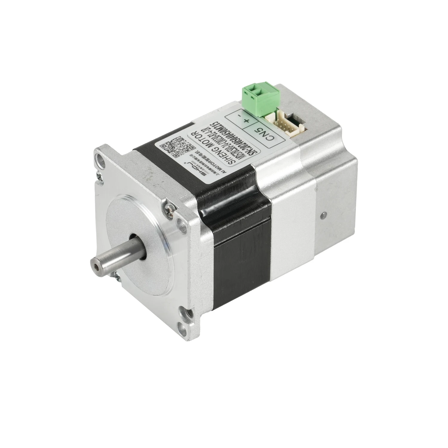 

Новый интегрированный драйвер двигателя постоянного тока 2025 Siheng, 57 мм Nema23, 24 В, 36 В, 50 Вт, однофазный абсолютный энкодер, 17 бит