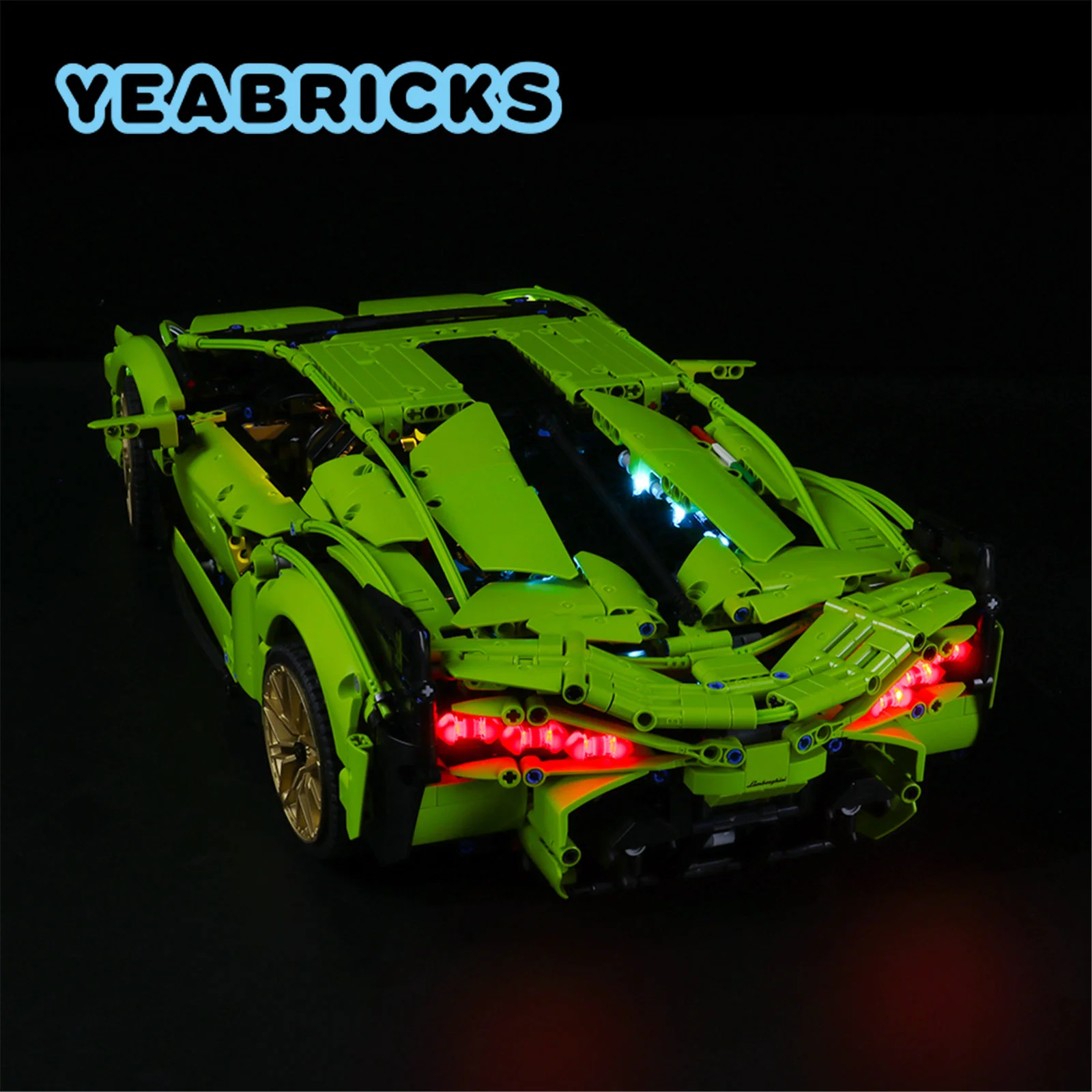 YEABRICKS LED Light Kit for 42115 Building Blocks Set (NOT Include the Model) Toys for Children