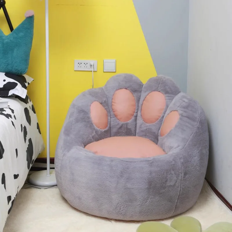 Dziewczęca mała Beanbag Sofa pojedyncze siedzenie indywidualna narożna Beanbag kanapa pufowa balkon Muebles Para Salas Modernos dom umeblowanie