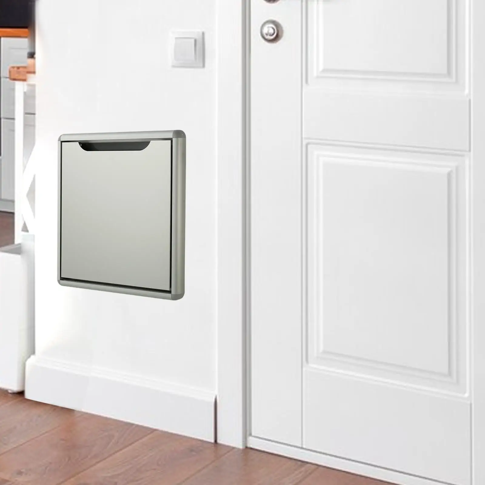 

Foldable Wall Mount Shoe Changing Stool Versatile Aluminum Alloy Shower Bench for Bathroom Ergonomic Design Simple Installation