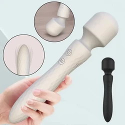 Intence Magic Wand Dual Vibrator Sex Toys for Women G Spot Clitoris Massage 10 Vibration Modes Adult Sex Toys