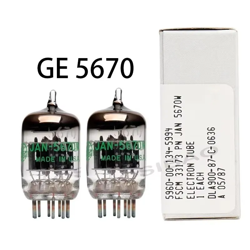 High Quality GE 5670W GE5670 Vacuum Tube Valve Upgrade 6N3 6H3N