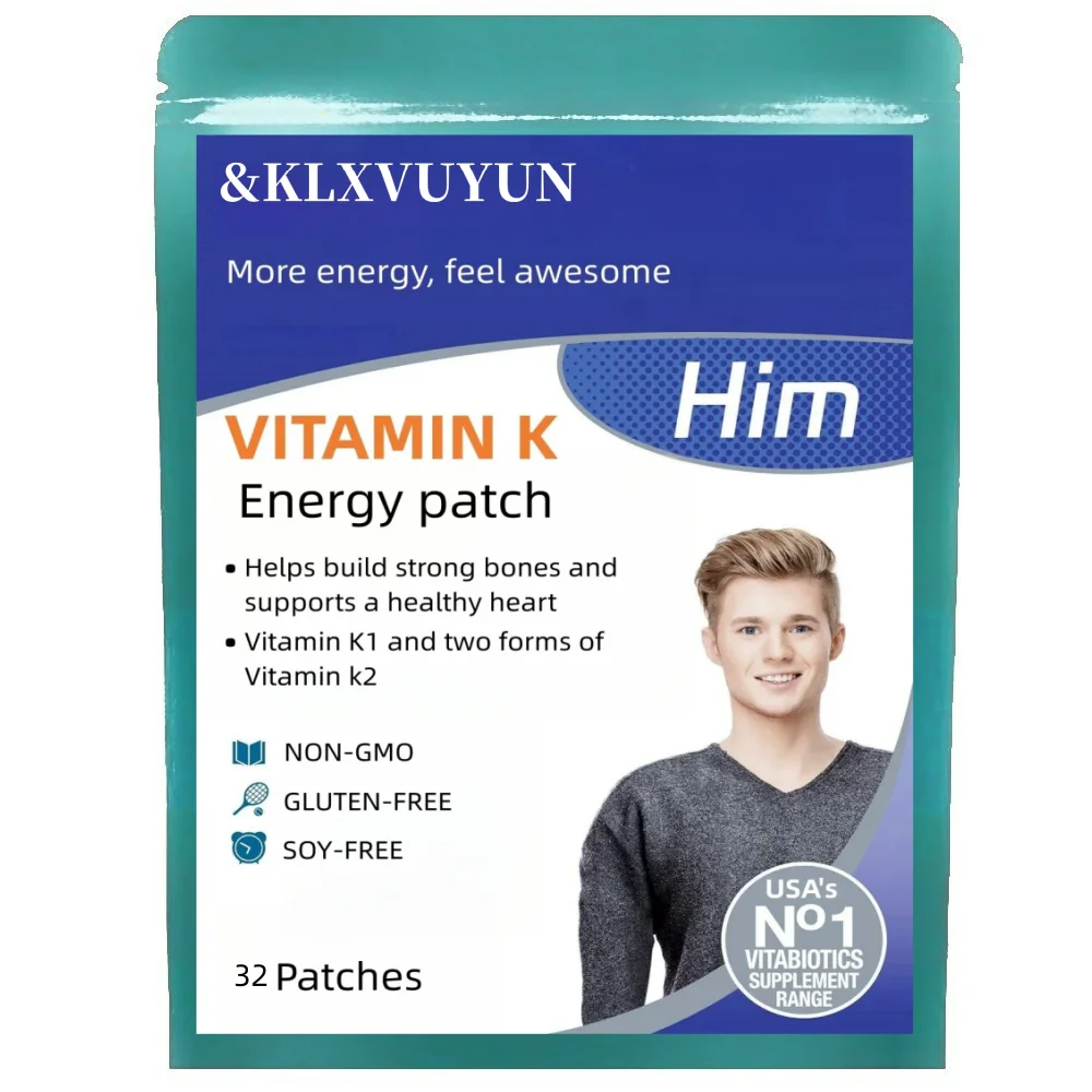 Vitamin K Triple Play (High Strength) Plus Additional Vitamins - Transdermal Patches. Patches Made in USA.