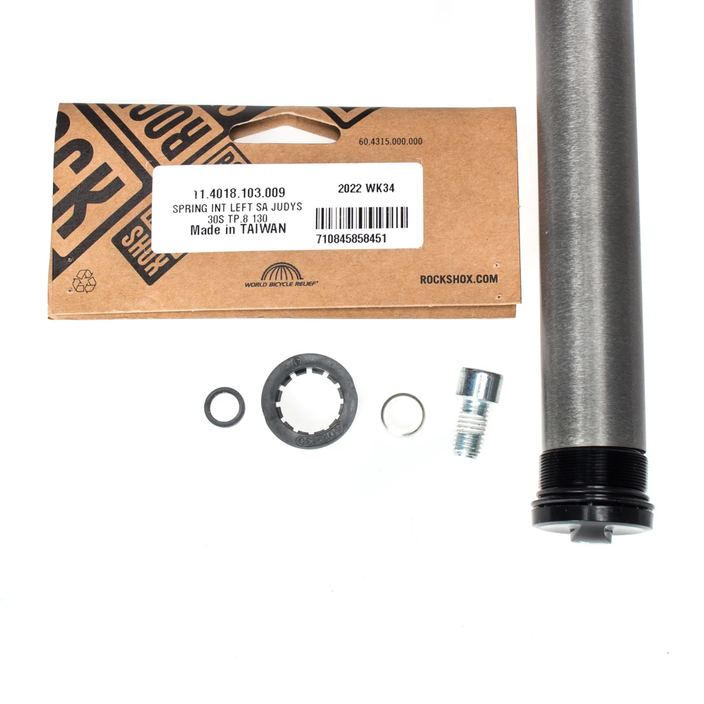 ROCKSHOX  FORK SPRING SOLO AIR ASSEMBLY - 130mm-27.5/29 (THREAD PITCH 0.8mm) - JUDY SILVER A2+ (BOOST ONLY)   11.4018.103.009