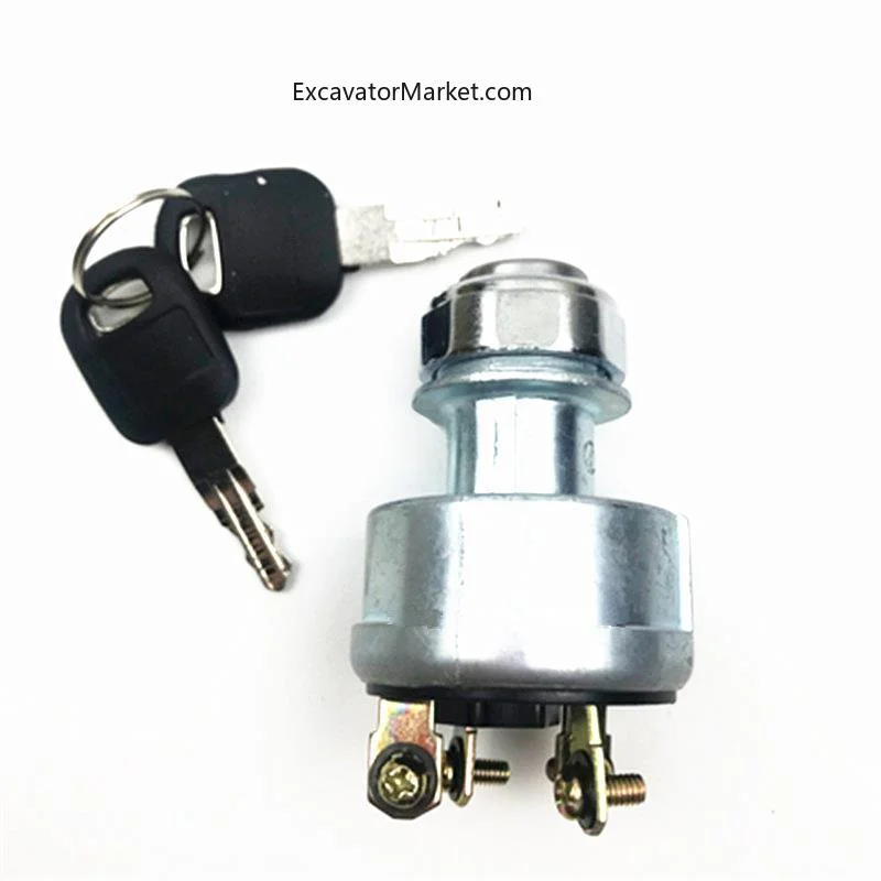 For Caterpillar CAT E320D/C/329/326/330D/336D/349D2 ignition switch electric door lock 4/6 wire connection glue Excavator Parts