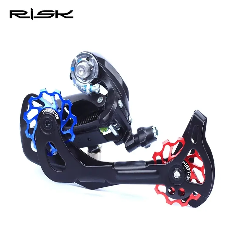 RISK 11T Rear Derailleur Ceramic Bearing Guide Wheel Aluminum Alloy Bike Jockey Wheel Mountain Road MTB Bicycle Jockey Roller