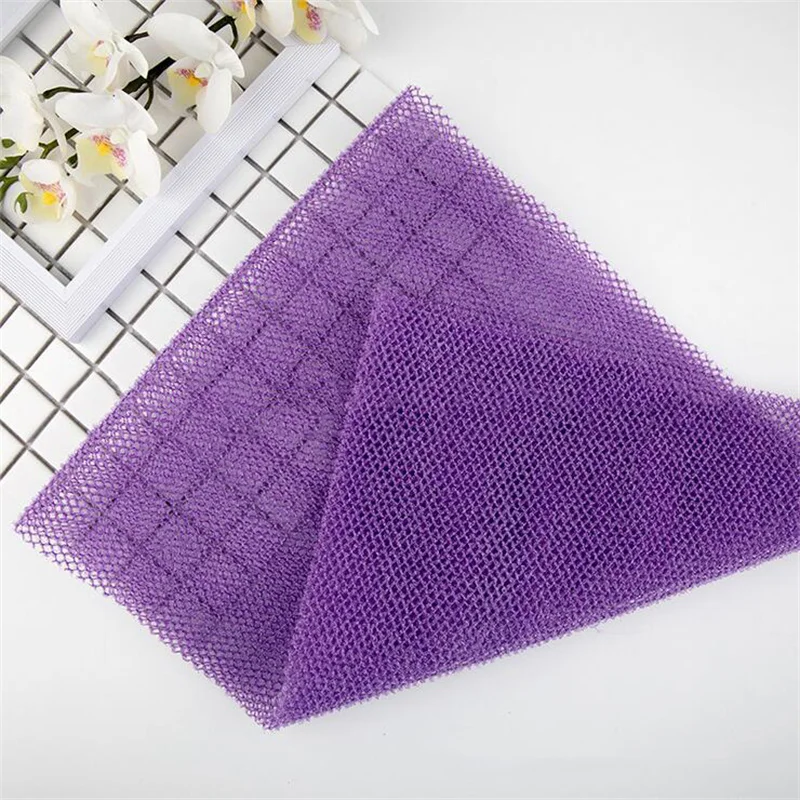 African Net Long Bath Body Exfoliating Long Net Shower Body Scrub Back Scrubber Skin Smoother Beauty Skin Bath Wash