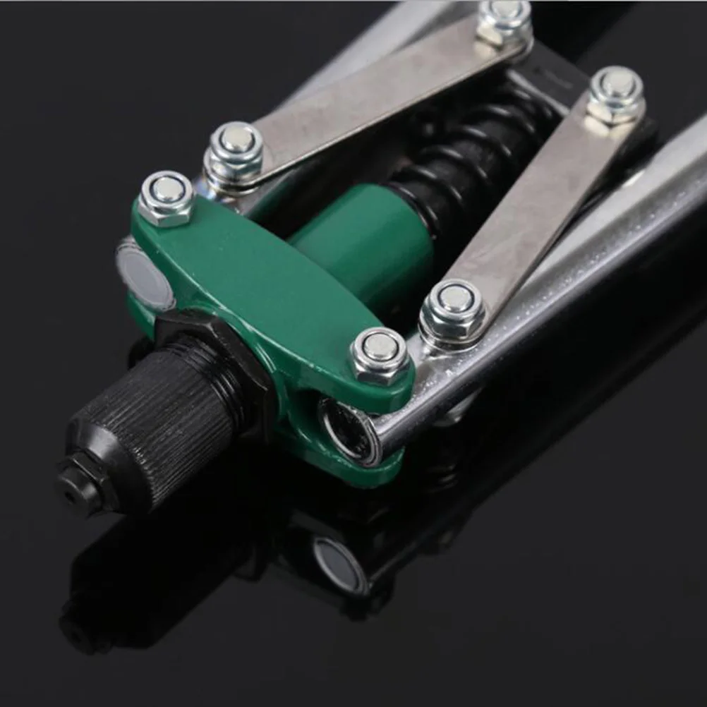 1 Uds remachadora Manual de doble mano máquina remachadora 17 pulgadas pequeña portátil eficiente ruido herramienta de remache bajo máquina de tornillo de liberación rápida