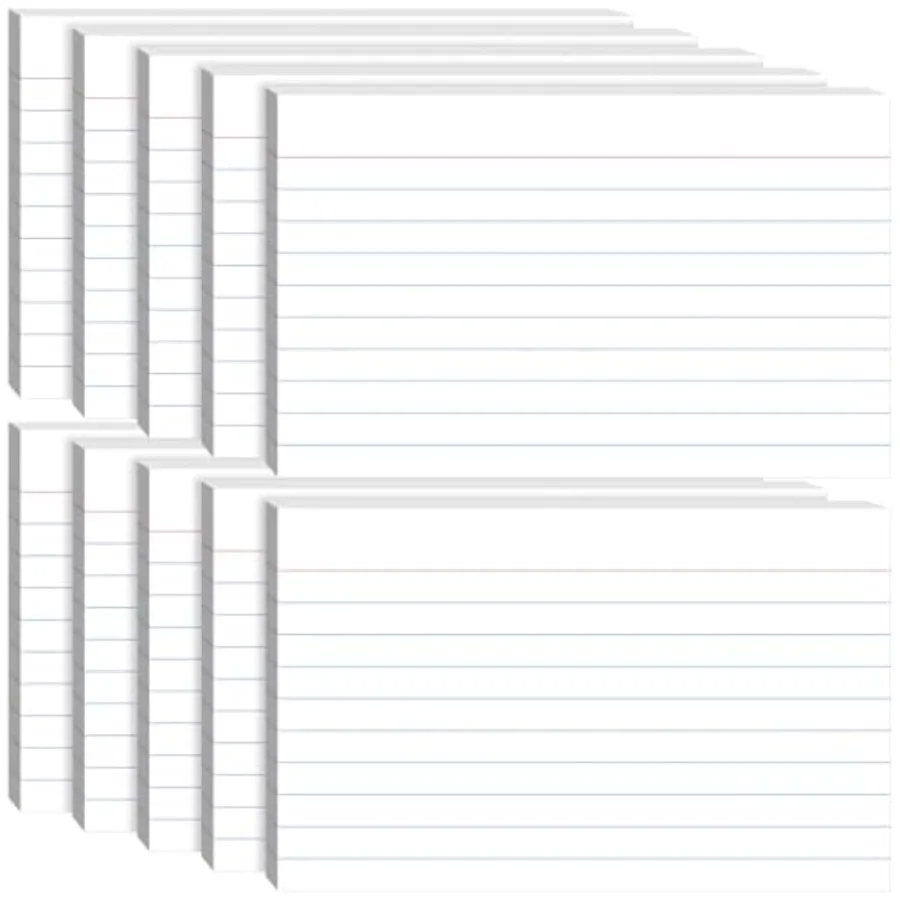 

dex Cards, 200 Sheets, Ruled Flash Cards for Effective Studying and Note-Taking, Premium Note Cards, Essential School Supplies