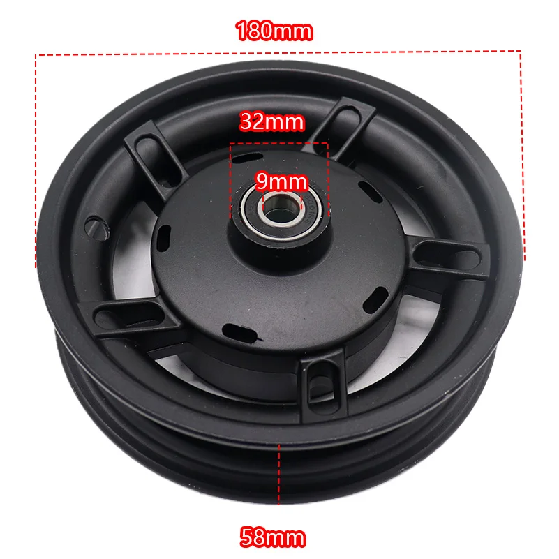 8.5-inch Solid tires 8 1/2x2 Drum Brake Wheel   Hub Accessories for Xiaomi Mijia M365 Electric Scooter