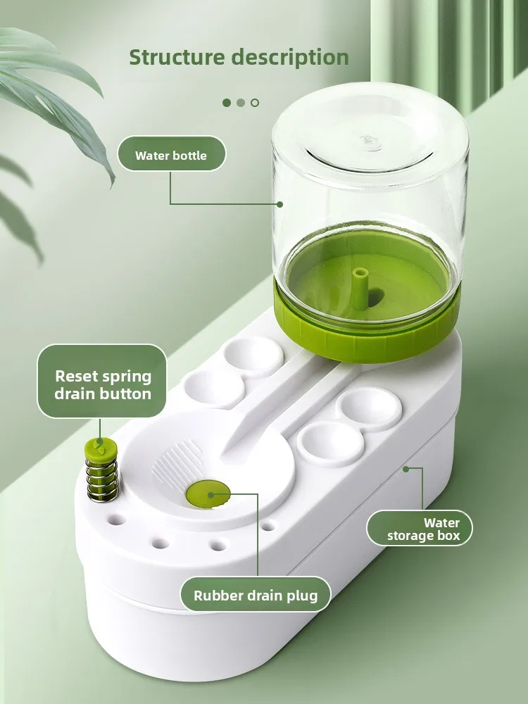 Brush cleaner, paint watercolor pen pump type brush cleaner