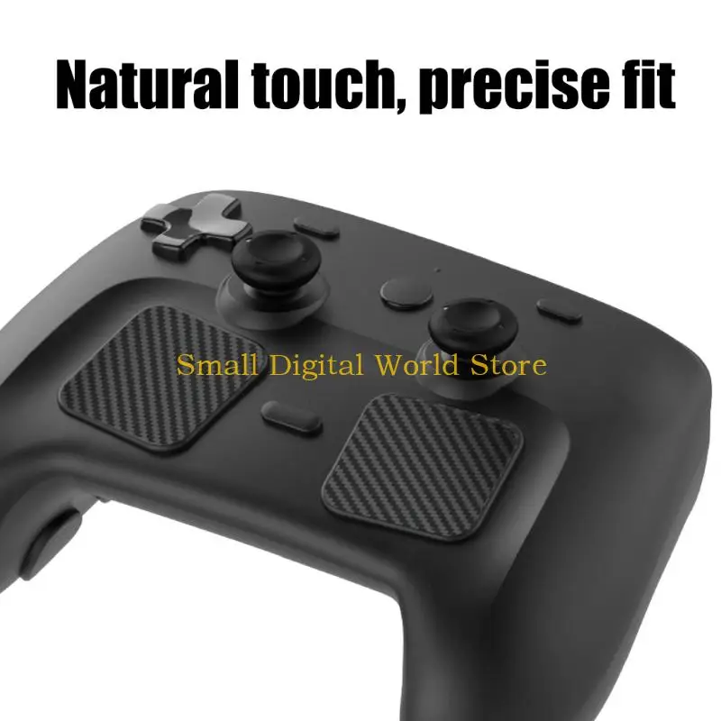 77UB Full Set Protective Sticker for Steam Controller 2026 Adhesive Stickers with Type C Dust Cap Game Accessory Easy Install