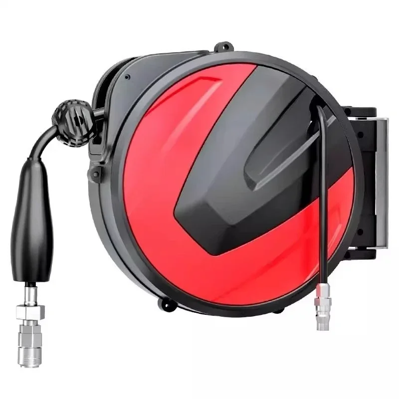 Air drum automatic telescopic tube reel 8 * 5/10 * 6/12 * 8 trachea storage tray, car repair, car wash and beauty reel