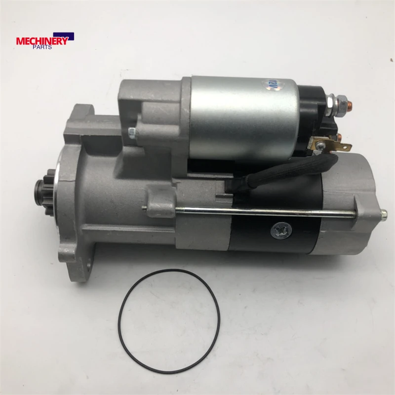 12V 10T Starter Motor 280-3784 M008T75171 32A66-10100 32A66-10101 32A66-10600 For CAT 303.5C 303.5D 304C 305C MITSUBISHI S4S