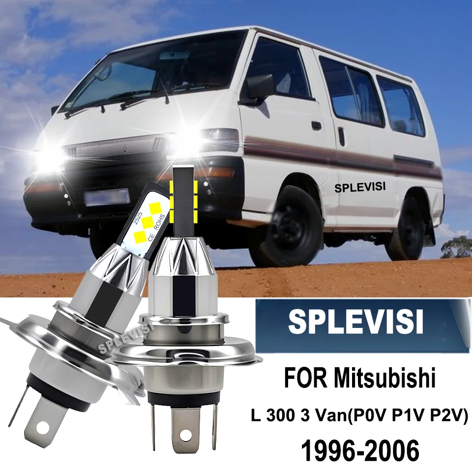 

Led H4 Headlight For MITSUBISHI L 300 3 Van(P0V P1V P2V) 1996 1997 1998 1999 2000 2001 2002 2003 2004 2005 2006