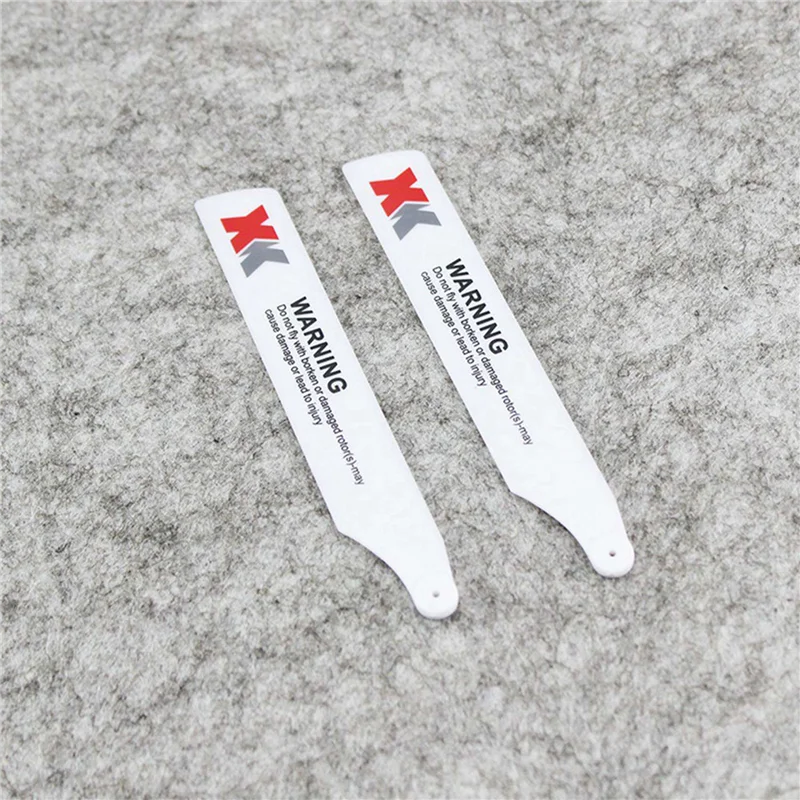 T31C-12Pcs K100.005 Main Blade Propeller Paddle For Wltoys XK K110 K110S K100 RC Airplane Spare Parts Accessories